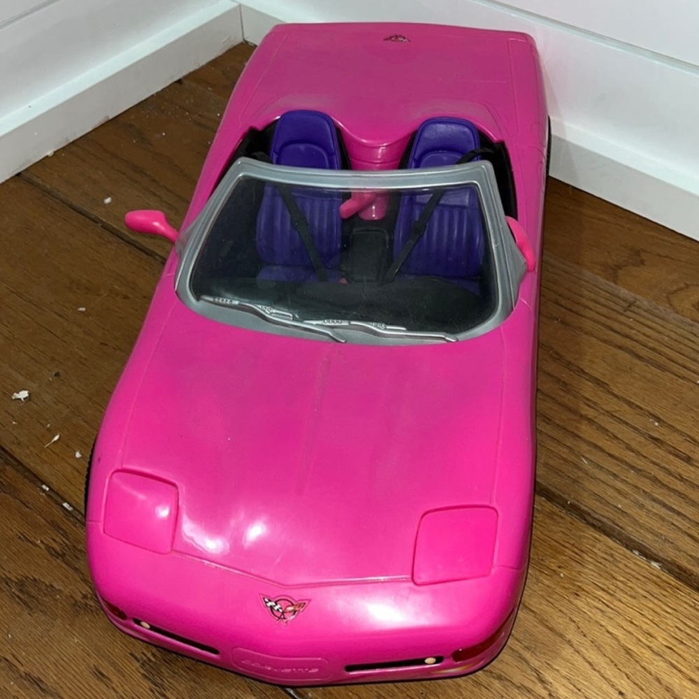 Barbie Convertible Toy Car